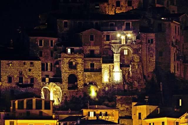 Вилла Il Nido Di Apricus Olevano Romano Экстерьер фото