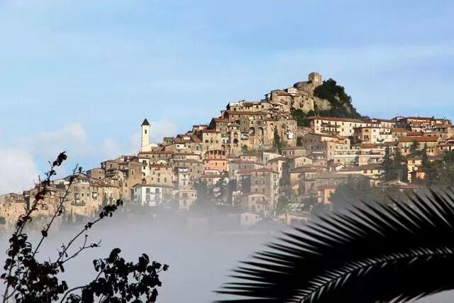 Вилла Il Nido Di Apricus Olevano Romano Экстерьер фото